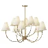 Yara 10 Light Chandelier - Thumbnail 1