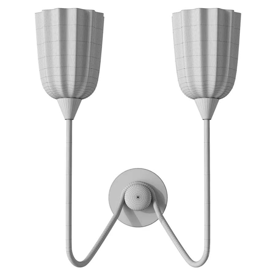 Soho Home Quaid Frosted Glass Wall Light - Image 4