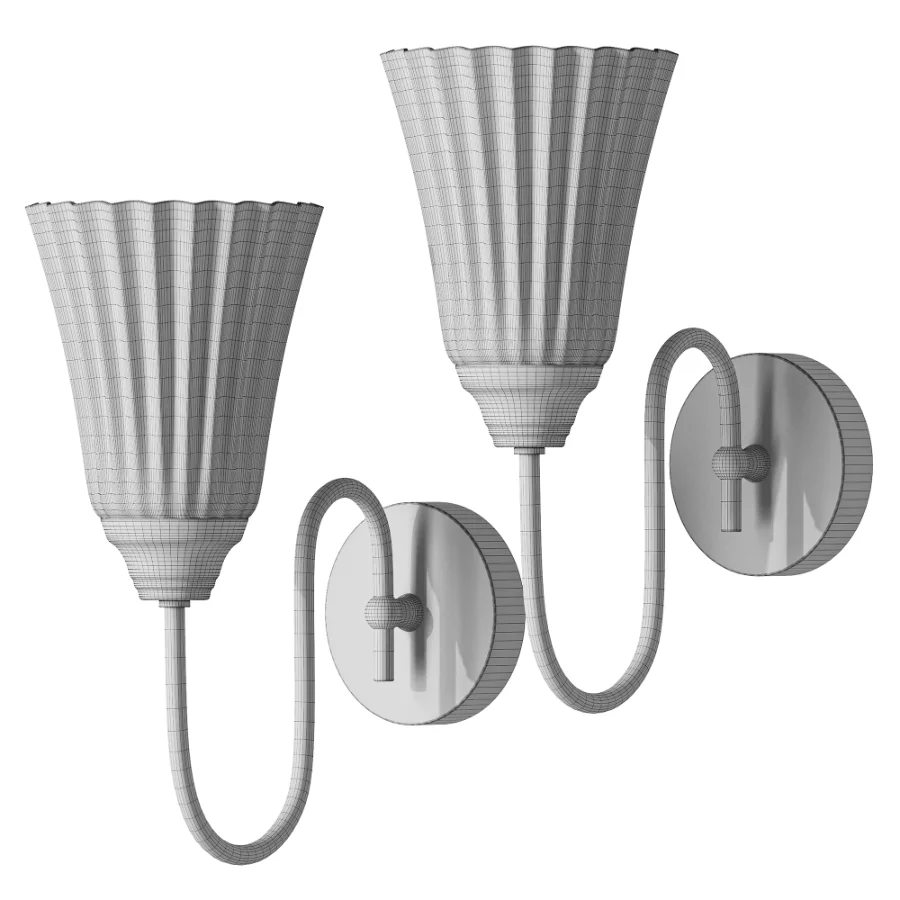 Trumpet Ceramic Wall Light - Image 4