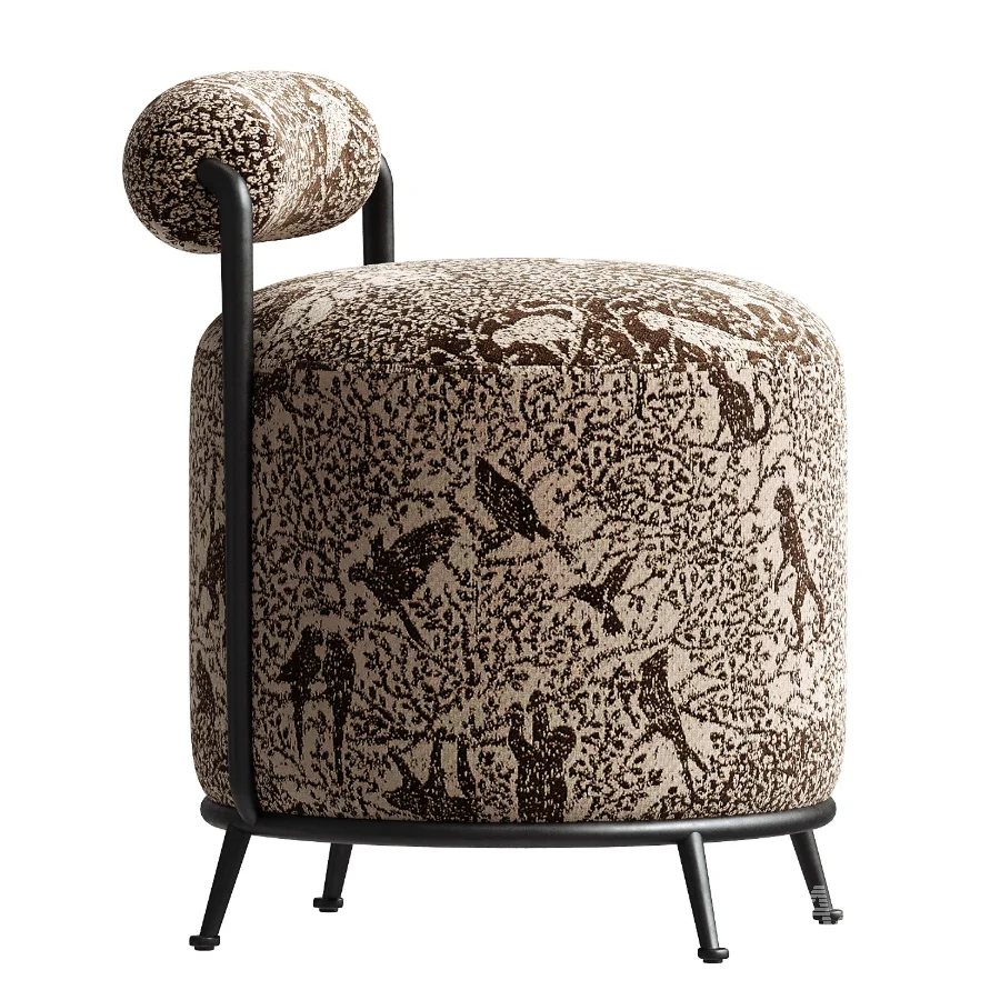 Gwendolyn Accent Stool Amber Lewis Four Hands - Image 5