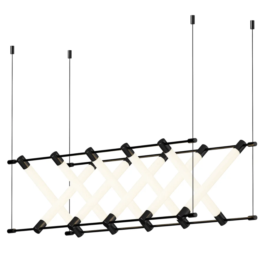 Biosag Lighting Maza Long Linear Chandelier - Image 3