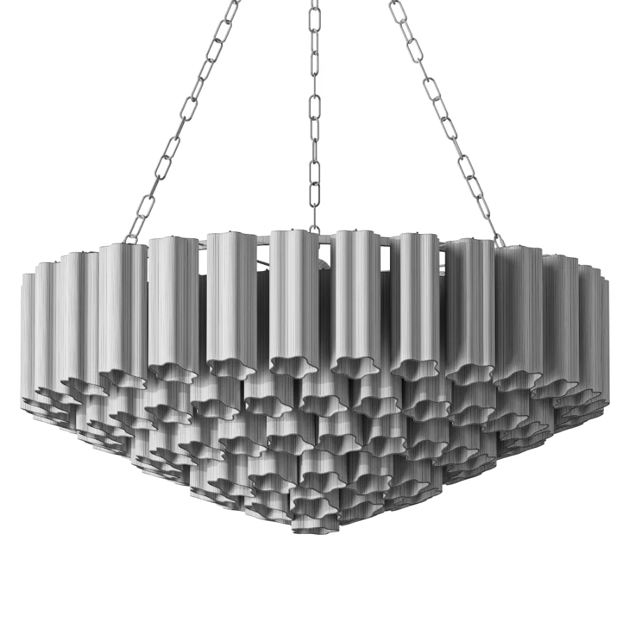 Hudson Valley Watertown Glass Chandelier - Image 5