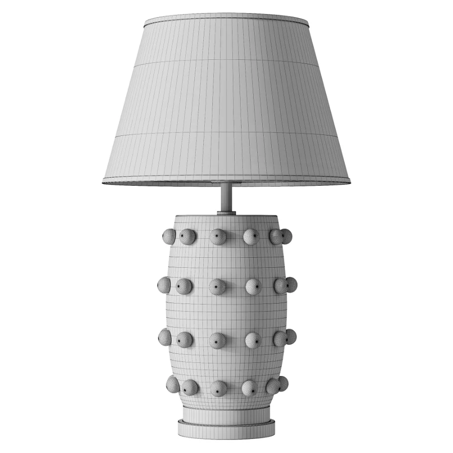 Ramon Modern Medium Ceramic Table Lamp - Image 2