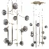 Suspension Lamp Bolle Tela Gallotti and Radice - Thumbnail 4