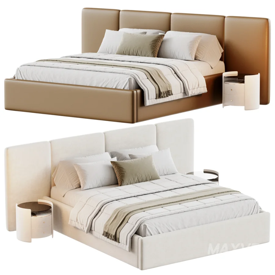 Elegant bed - Image 1