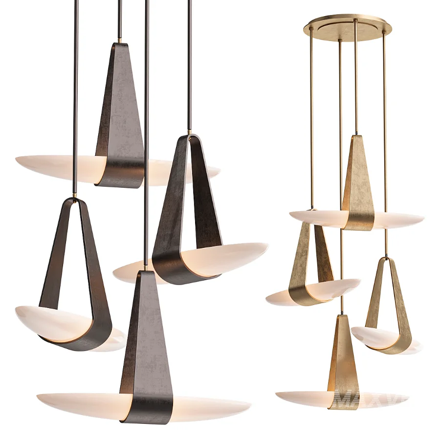 Sophia Chandelier by Hilliard 4 shapes - Image 1