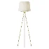 Tristan Brass Tripod Floor Lamp - Thumbnail 2