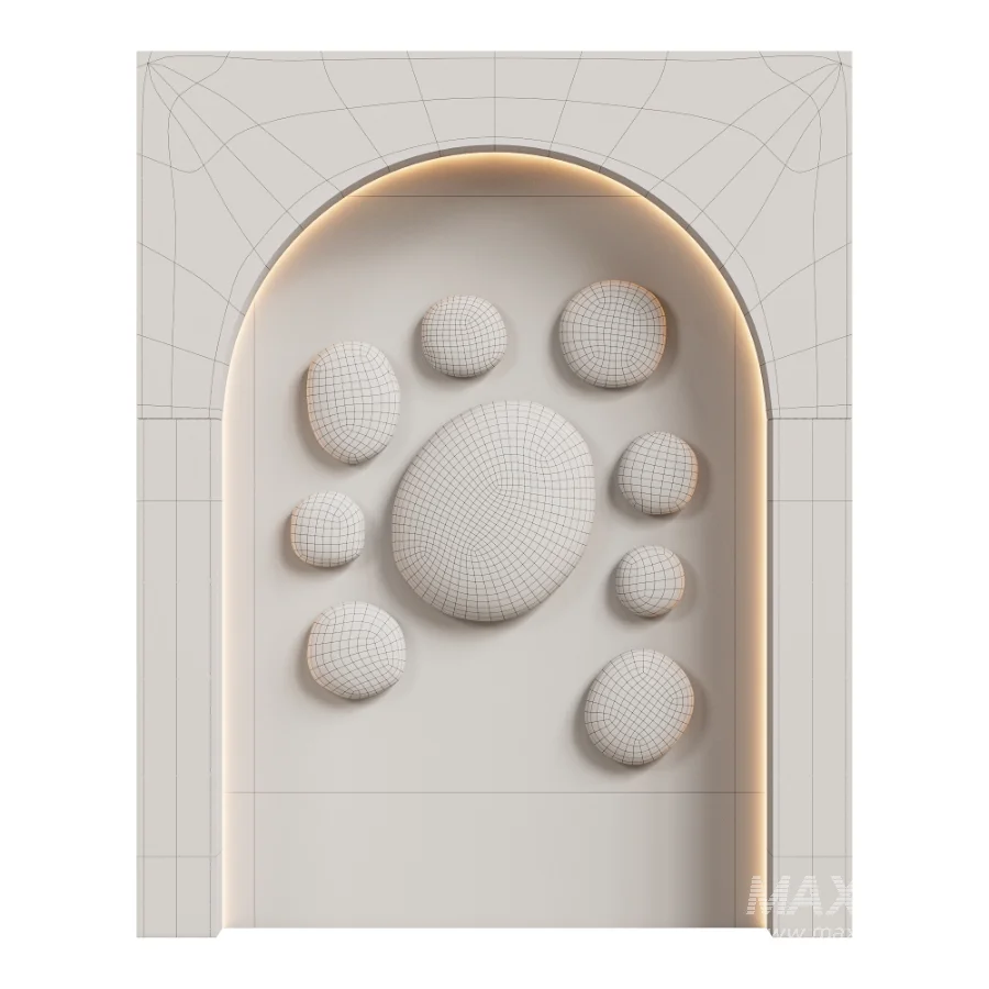 Chrome Bubble Wall Decor 23 - Image 3