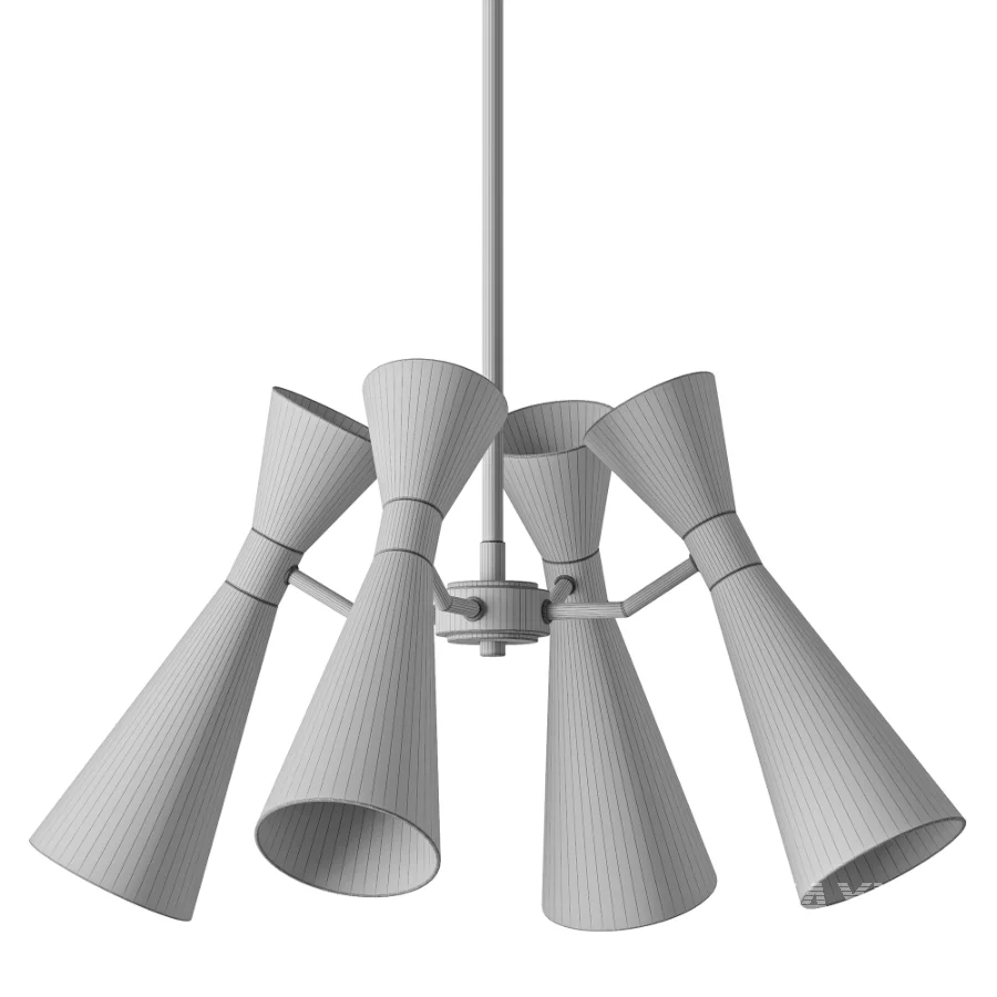 Aiden 4 Light Chandelier - Image 3