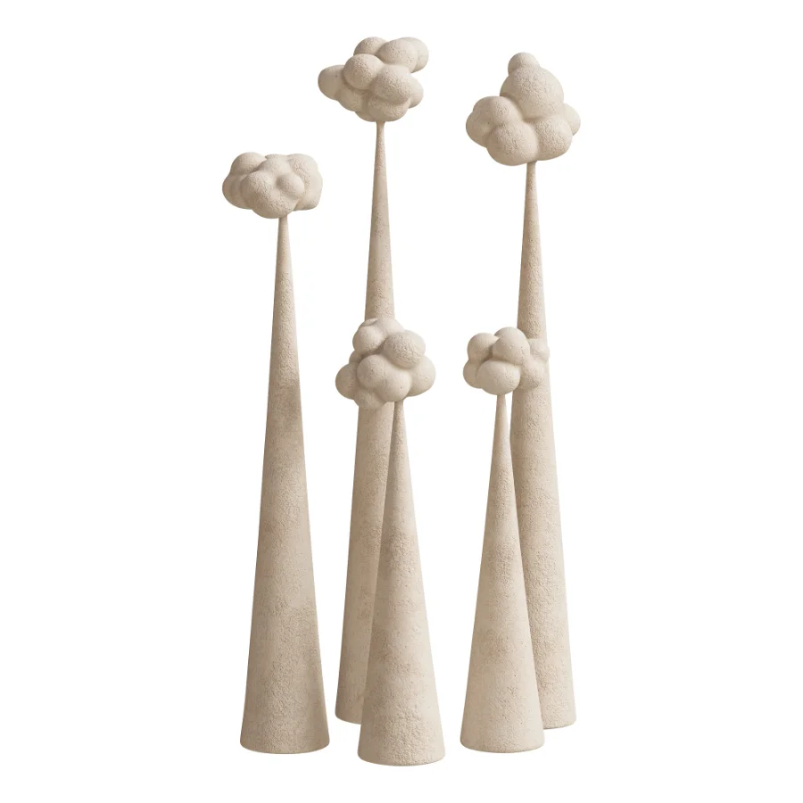 Decorative sculpture Cactus Clouds - Image 3