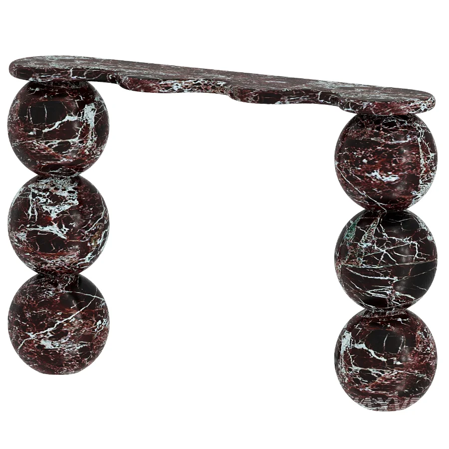 Balla Green Marble Hallway Table - Image 5