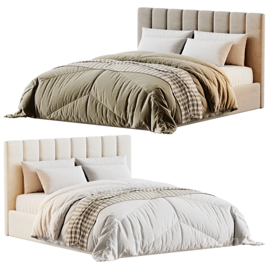 Emmett Channeled Side Storage Bed - Image 1
