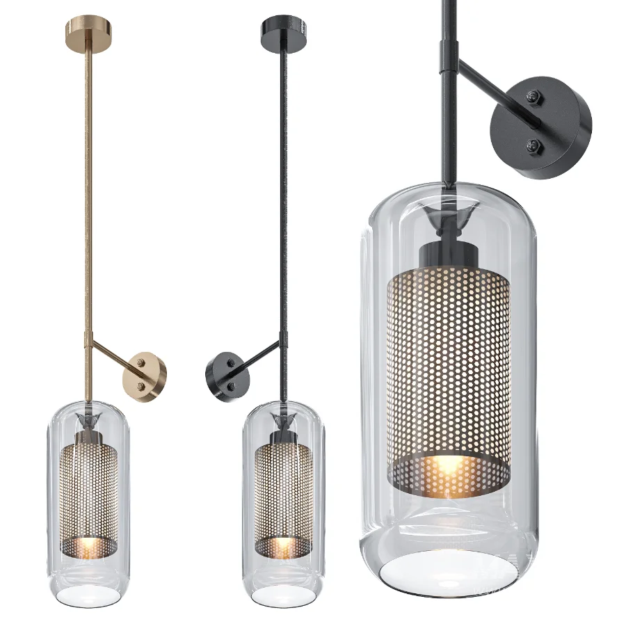 Chiswick Glass Shade Modern Ceiling Light - Image 4