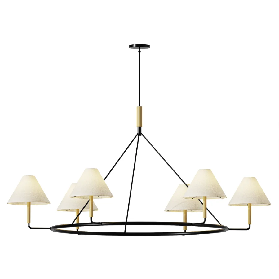 Kensington Metal Round Chandelier - Image 2