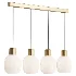 Four Frosted Glass Pendant Lights - Thumbnail 1