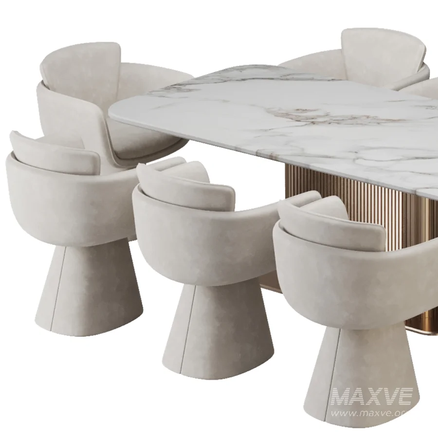 Dinning chair and table341 - Image 2