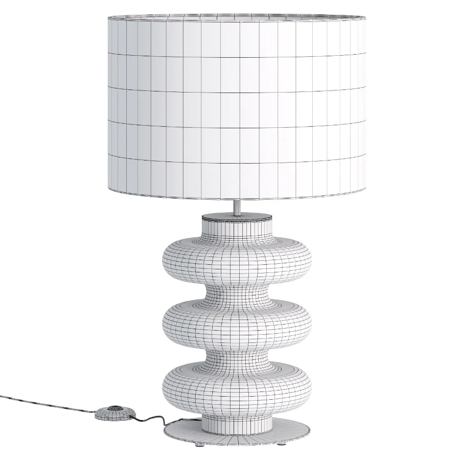 Adon Table Lamp Terracota Metal Matt Brass - Image 1