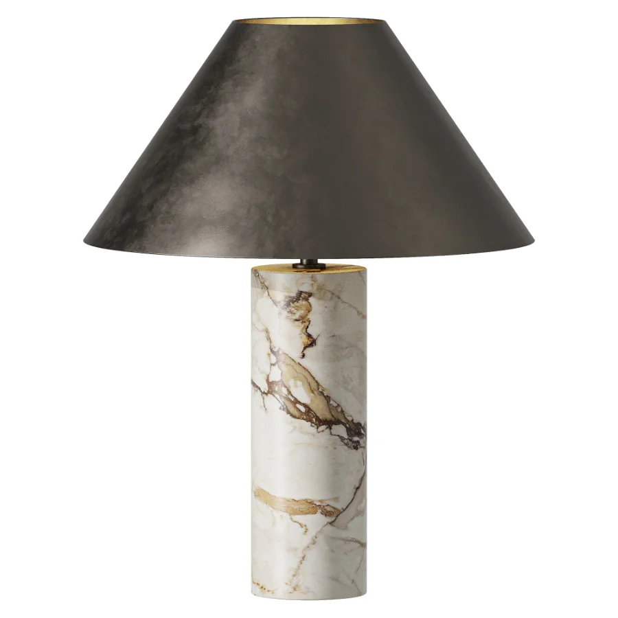 FareDecor Cline Marble Bronze Lamp - Image 1