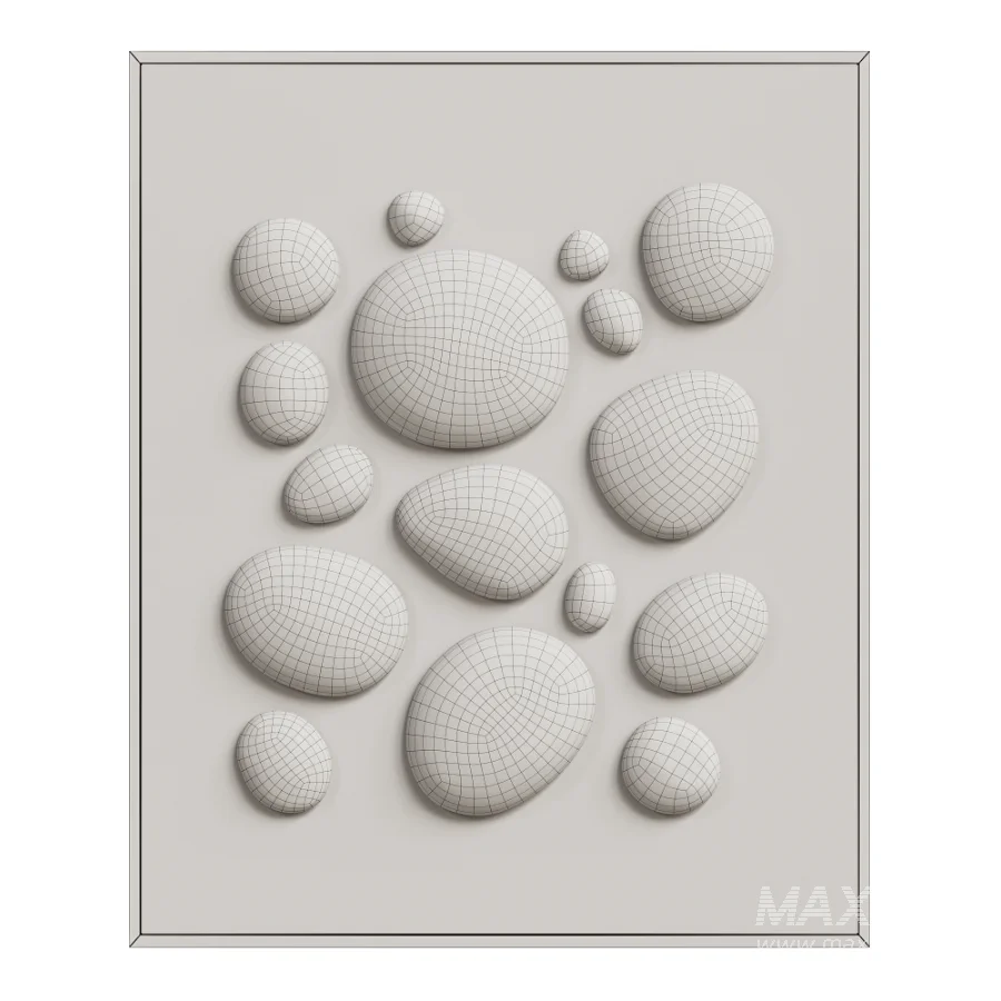 Chrome Bubble Wall Decor 08 - Image 5