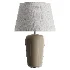 Taupe Crackle Glaze Table Lamp - Thumbnail 2
