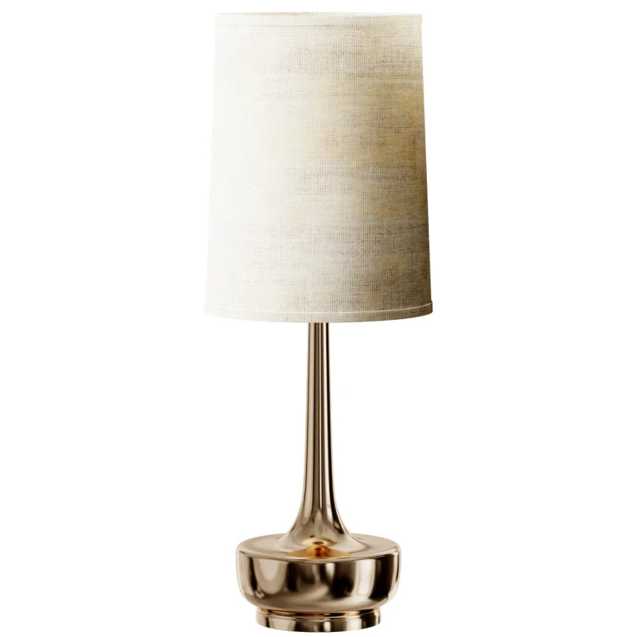 Mid Century Table Lamp Ceramic - Image 2