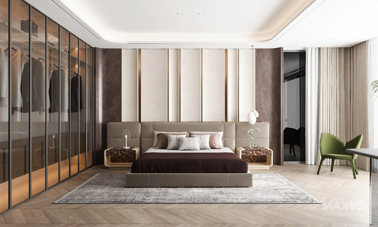 modern bedroom - Image 1