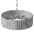 Capital Donovan Black Wood Drum Chandelier - Thumbnail 4
