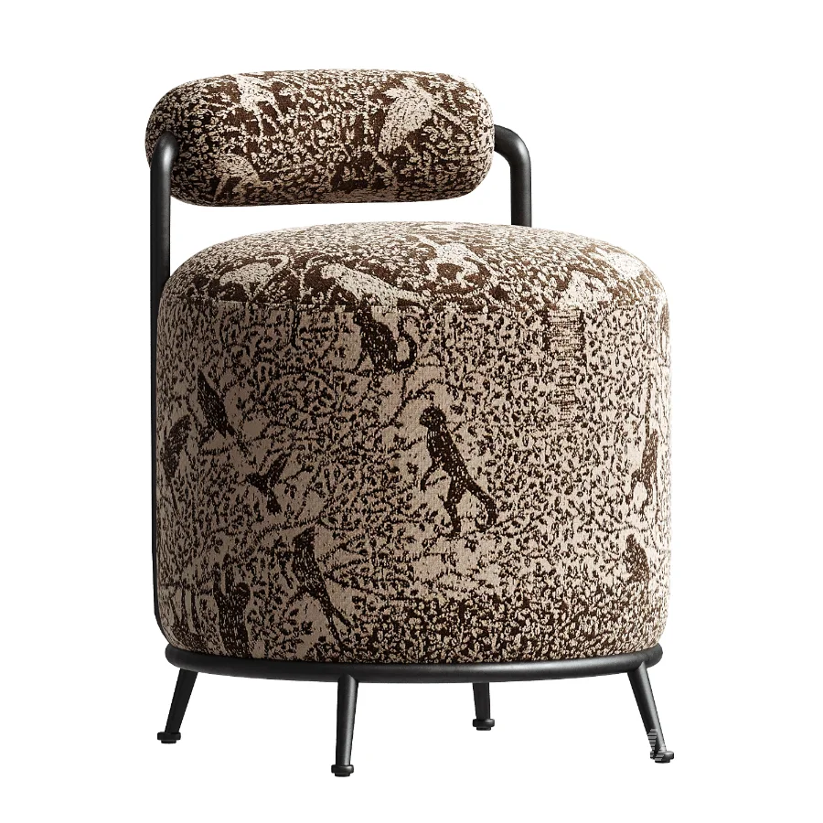 Gwendolyn Accent Stool Amber Lewis Four Hands - Image 2