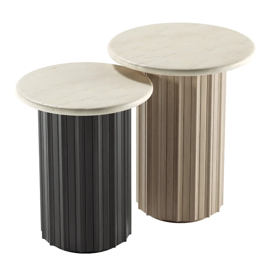 Zante Round Side Table - Image 5