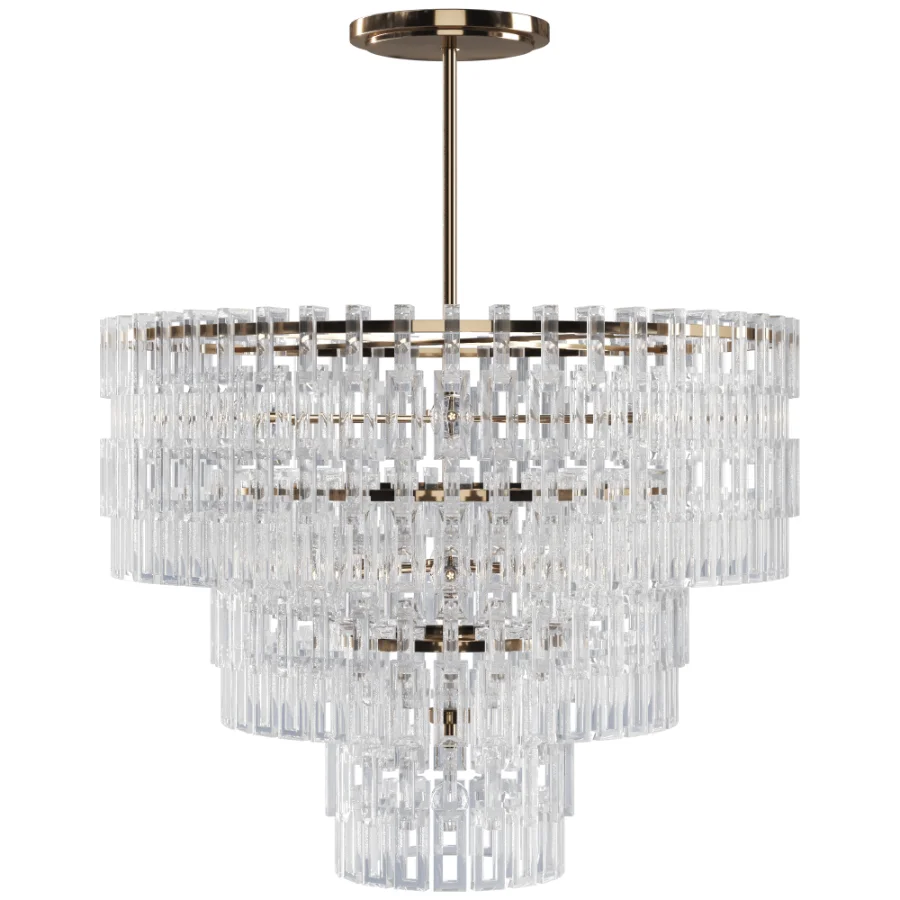 Crystal Chandelier Light 02 - Image 4