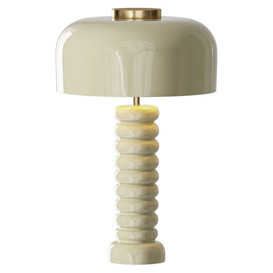 Modern Neutral Table Lamp - Image 1
