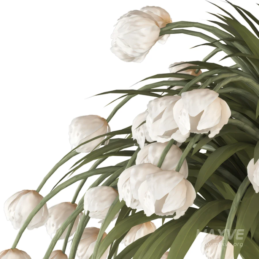 Beouquet of Tulips in Vase - Image 5