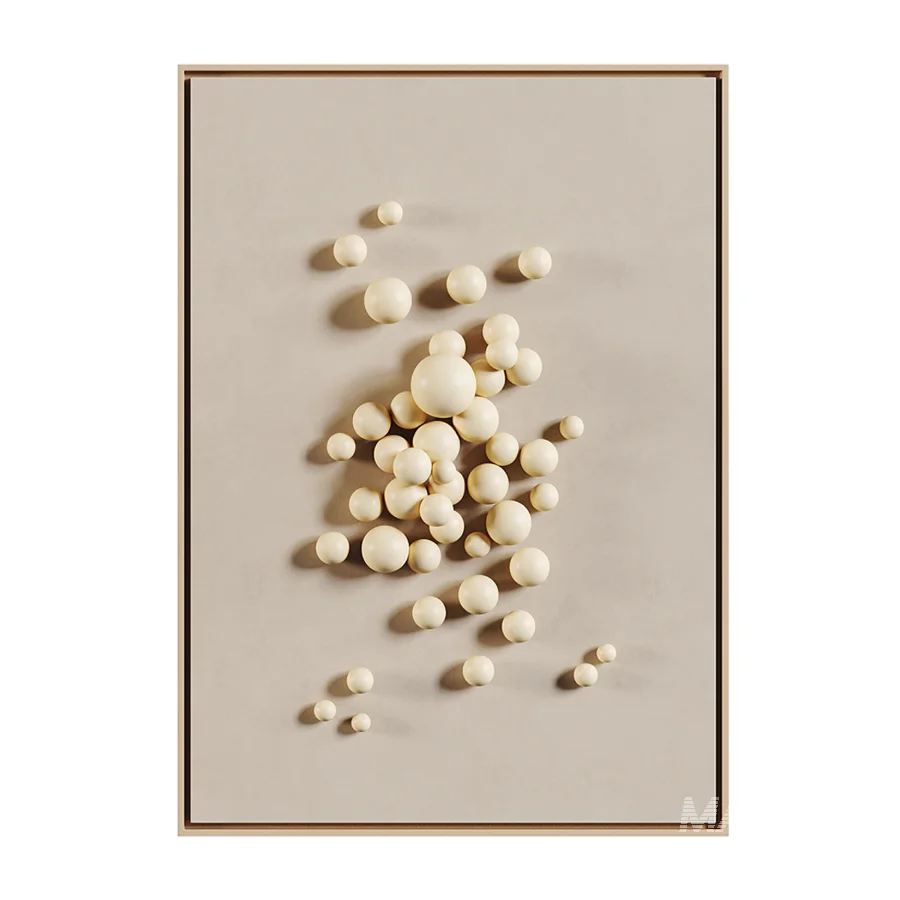 3D Bubble Wall Art Set - Image 2