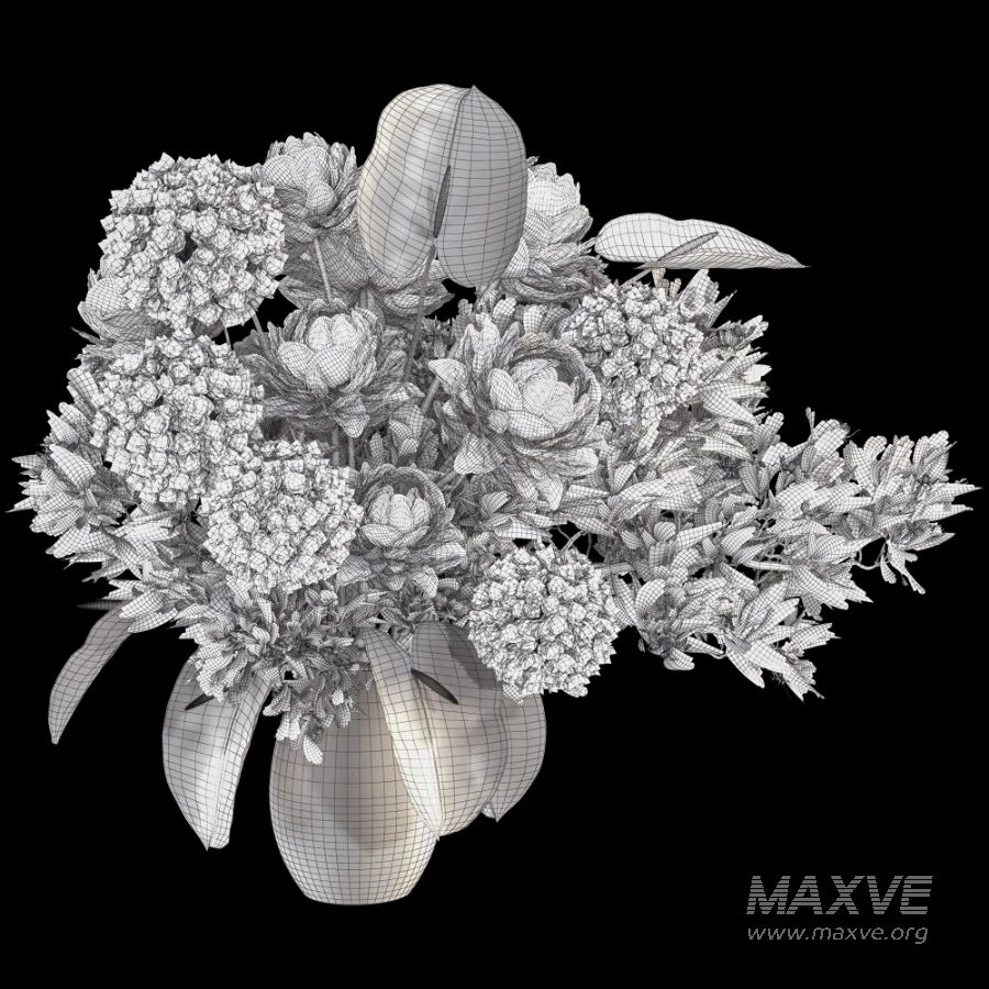 Flower in Vase - Image 7