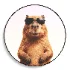 Wall Painting cool Capybara - Thumbnail 3