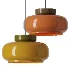 Jenkins Contemporary Disc Glass Pendant Light - Thumbnail 1