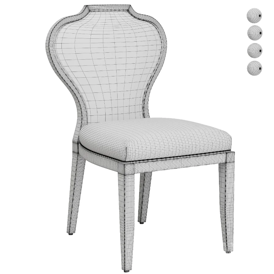 Joanna Armless Dining Chair - Image 7