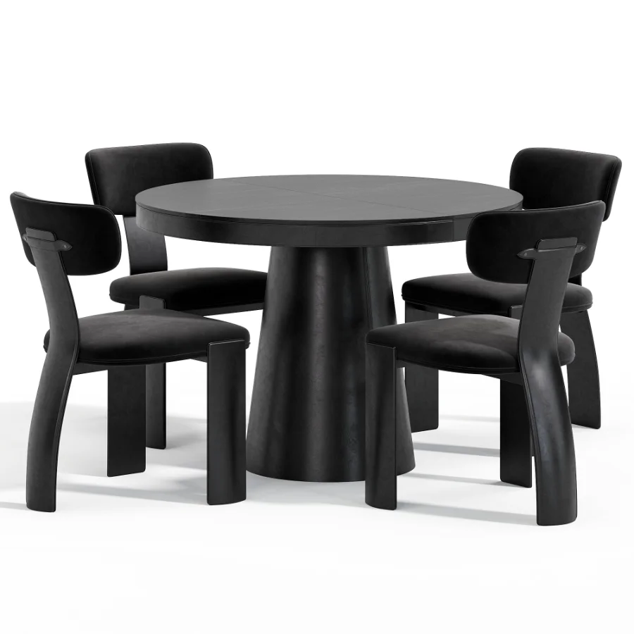 Lagen Round Table and Pegase Chair - Image 4