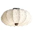 Japanese Vintage Fabric Curved Ceiling Light - Thumbnail 2