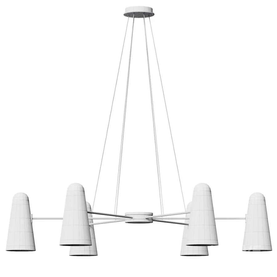 Bianco Chandelier 6 Lights - Image 3