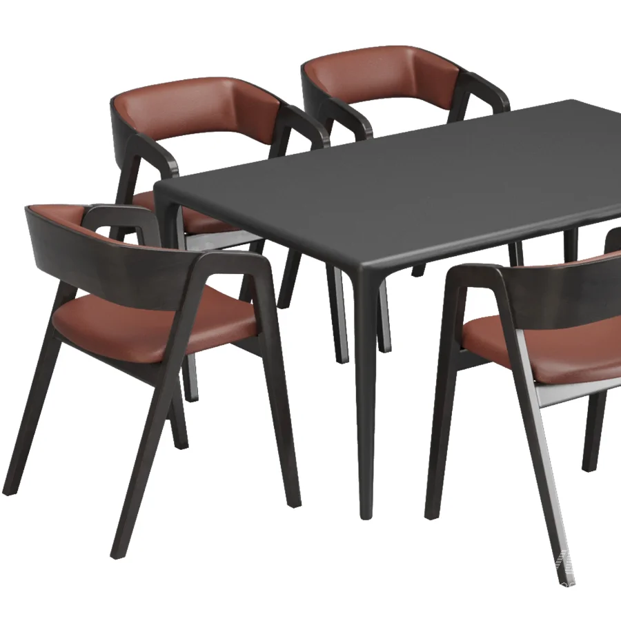 Dinning chair and table347 - Image 3