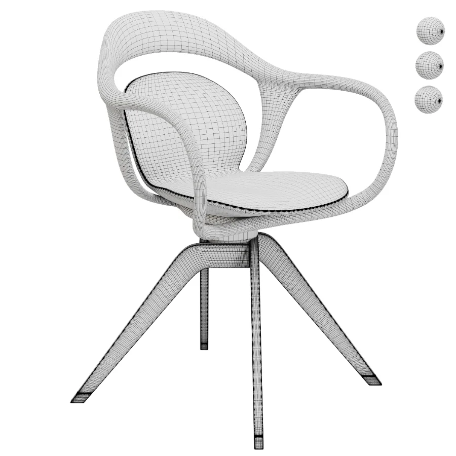 Norah Swivel Armchair - Image 4