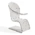 Modern Sculptural Armchair with Soft Fabric Upholstery - Thumbnail 8