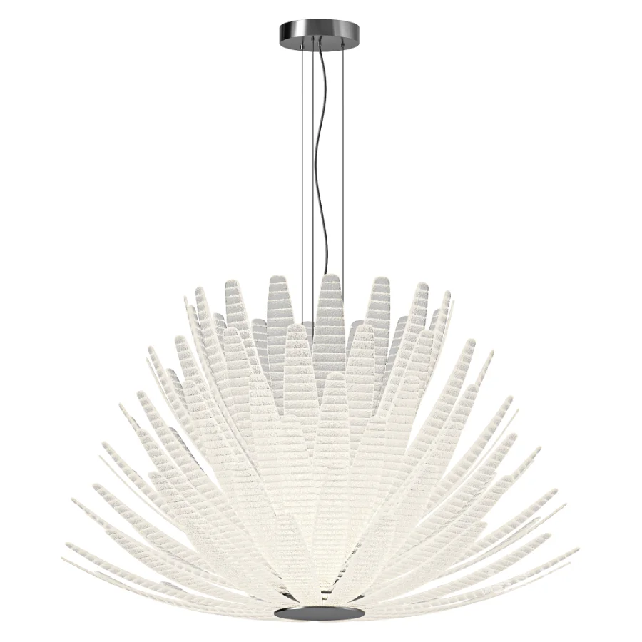 French Luxury Murano Glass Chandelier Living Room - Image 1