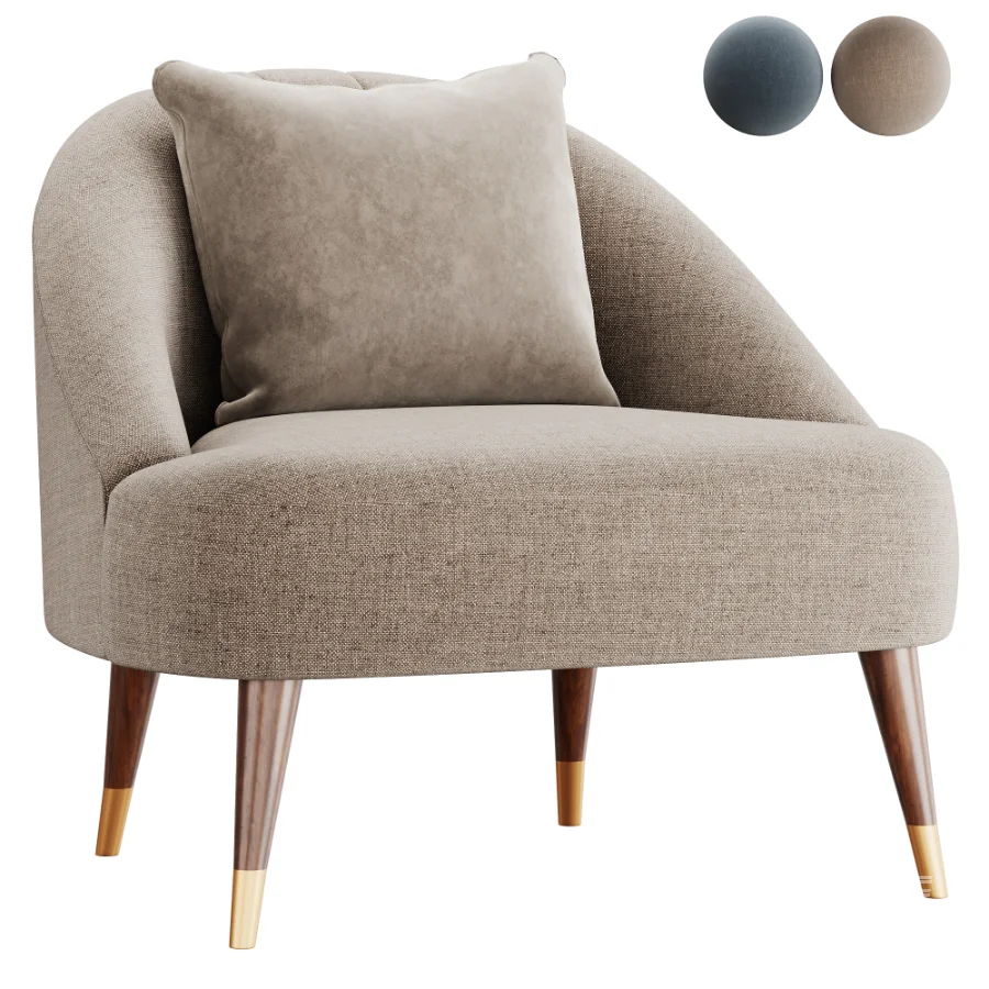Armchair_Margot_Accent - Image 1