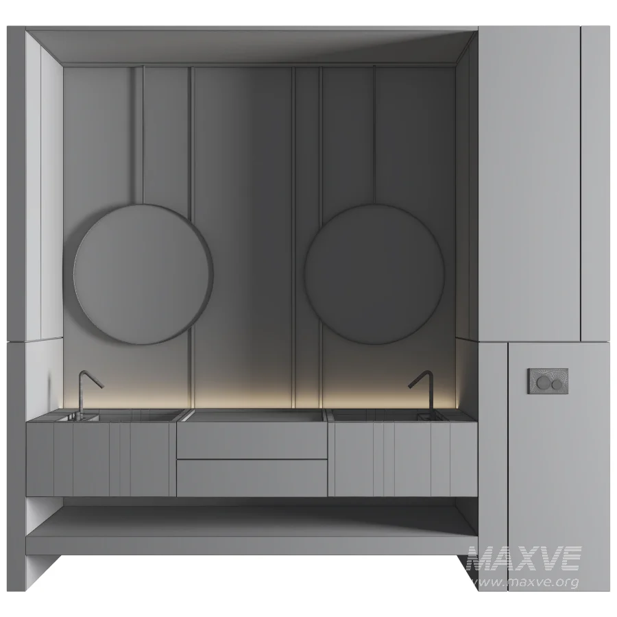 Bathroom Furniture Set 20 - Image 3