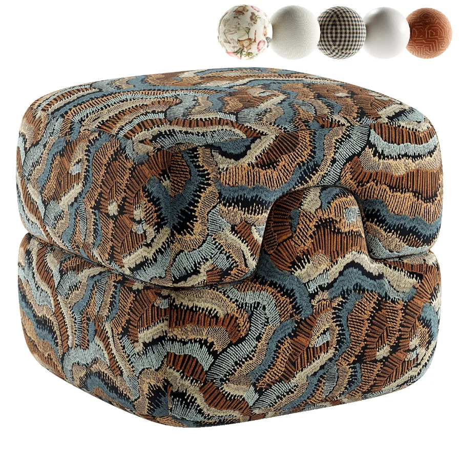 Mosaico Pouf - Image 1