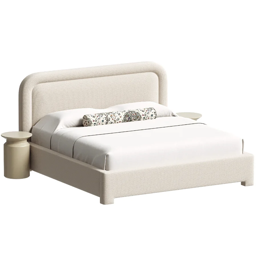 Chestnut Platform Bed Heidi Caillier - Image 1