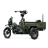 Military Tactical Trike Bike 3D Model - Thumbnail 8