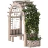 Wooden Garden Arbor 04 - Thumbnail 5